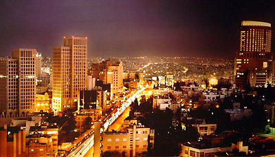 Вид на современную часть Аммана