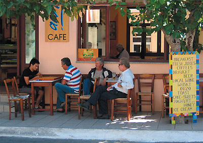 Уютные кафе Крита