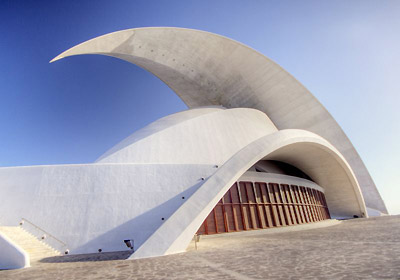 Достопримечательность Тенерифе - концертный зал Auditorio de Tenerife