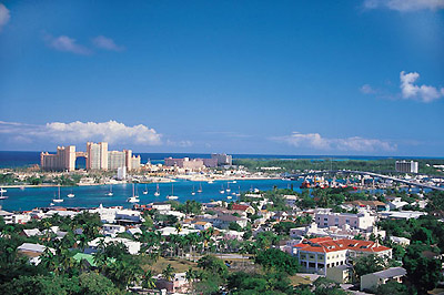 Взгляд на Багамы с высоты птичьего полета